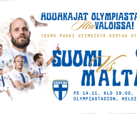 Teemu Pukki Huuhkajien mainoksessa