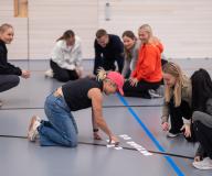 Virkistyspäivä stadionilla